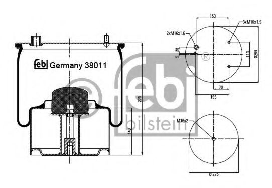 FEBI BILSTEIN 38011