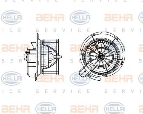 BEHR HELLA SERVICE 8EW 009 157-461