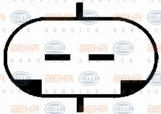 BEHR HELLA SERVICE 8FK 351 134-261