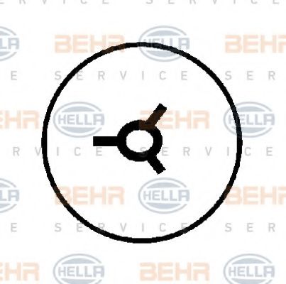 BEHR HELLA SERVICE 8FK 351 134-611