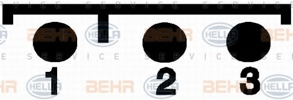 BEHR HELLA SERVICE 8FK 351 175-021