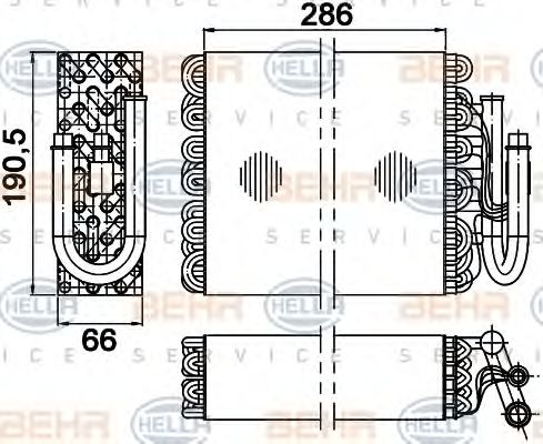 BEHR HELLA SERVICE 8FV 351 210-241