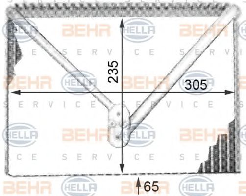 BEHR HELLA SERVICE 8FV 351 211-201