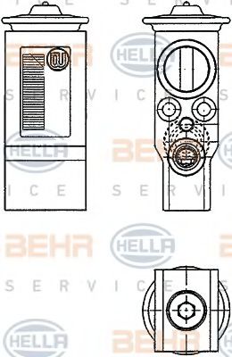 BEHR HELLA SERVICE 8UW 351 234-231