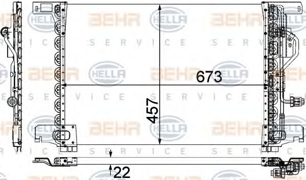 BEHR HELLA SERVICE 8FC 351 300-131