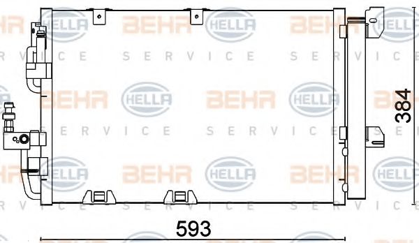 BEHR HELLA SERVICE 8FC 351 301-224