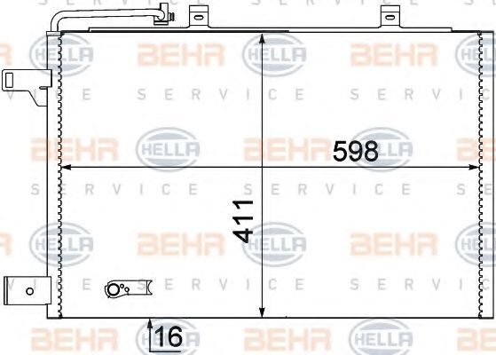 BEHR HELLA SERVICE 8FC 351 301-684