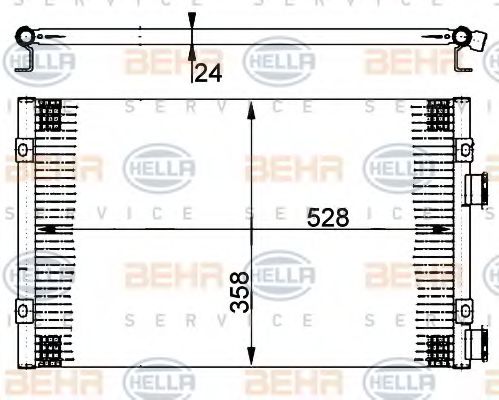 BEHR HELLA SERVICE 8FC 351 302-241