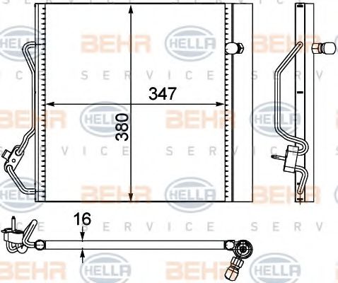 BEHR HELLA SERVICE 8FC 351 303-421