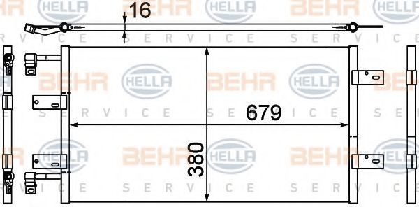 BEHR HELLA SERVICE 8FC 351 303-591