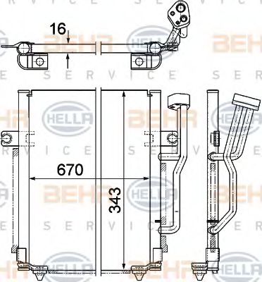 BEHR HELLA SERVICE 8FC 351 303-621