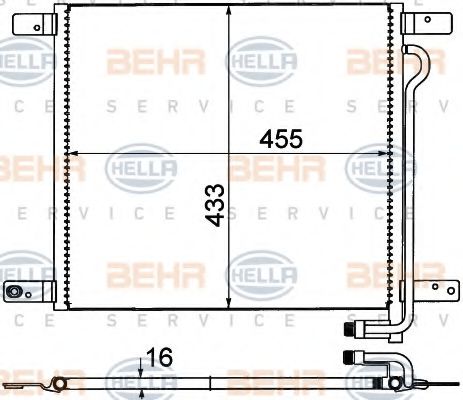 BEHR HELLA SERVICE 8FC 351 306-071