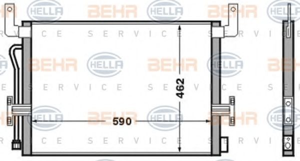 BEHR HELLA SERVICE 8FC 351 306-521