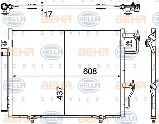 BEHR HELLA SERVICE 8FC 351 307-371