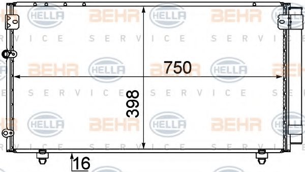 BEHR HELLA SERVICE 8FC 351 310-171