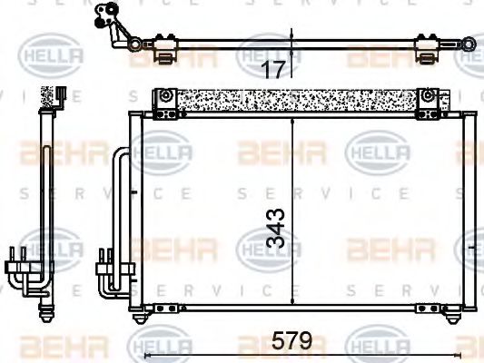 BEHR HELLA SERVICE 8FC 351 310-751