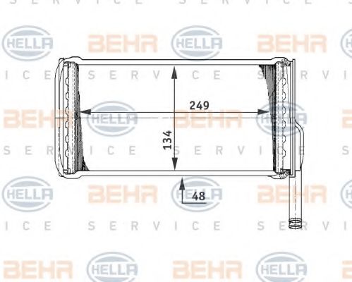 BEHR HELLA SERVICE 8FH 351 311-541