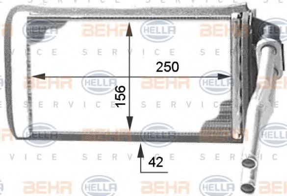 BEHR HELLA SERVICE 8FH 351 312-001