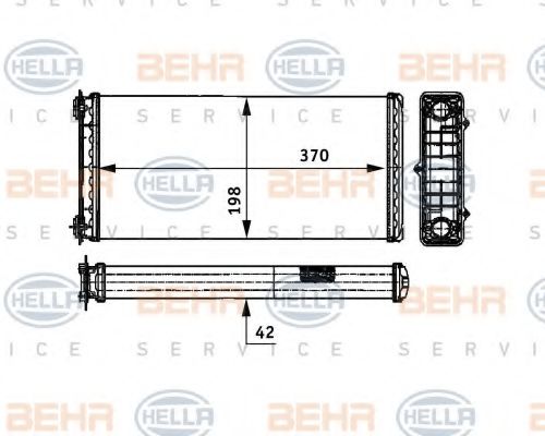 BEHR HELLA SERVICE 8FH 351 312-181