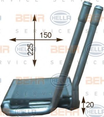 BEHR HELLA SERVICE 8FH 351 315-681