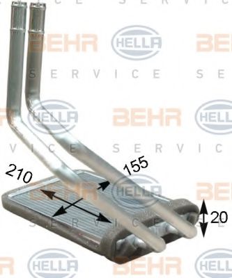 BEHR HELLA SERVICE 8FH 351 315-691