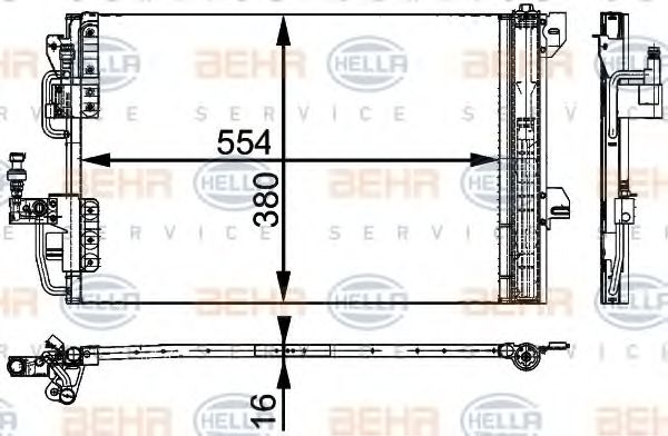 BEHR HELLA SERVICE 8FC 351 317-534