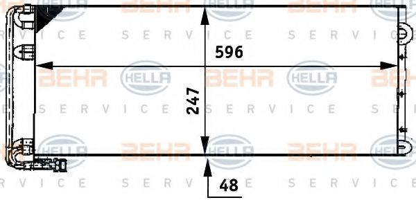 BEHR HELLA SERVICE 8FC 351 317-611