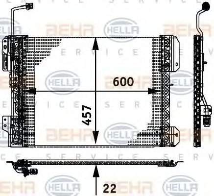 BEHR HELLA SERVICE 8FC 351 317-641