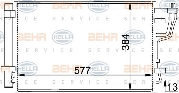 BEHR HELLA SERVICE 8FC 351 318-441