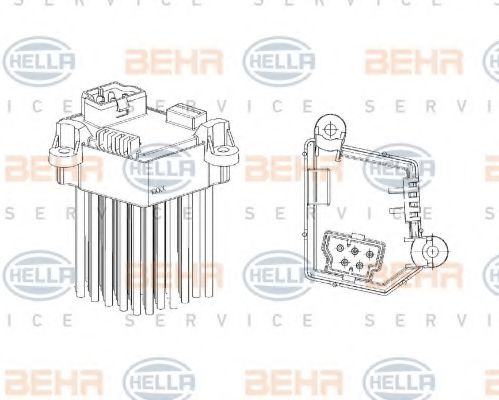 BEHR HELLA SERVICE 5HL 351 321-191