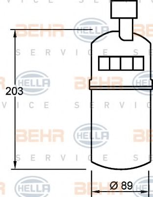 BEHR HELLA SERVICE 8FT 351 335-041