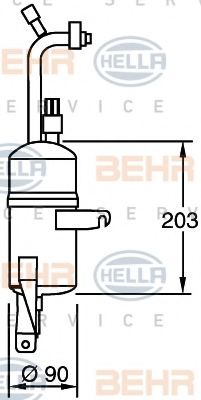 BEHR HELLA SERVICE 8FT 351 335-131