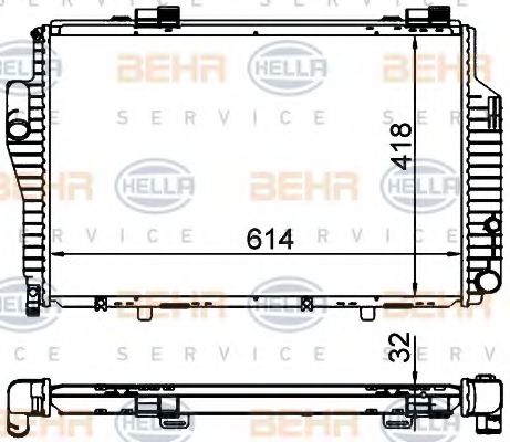 BEHR HELLA SERVICE 8MK 376 701-714