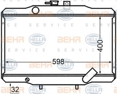 BEHR HELLA SERVICE 8MK 376 705-741