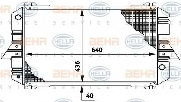 BEHR HELLA SERVICE 8MK 376 706-231