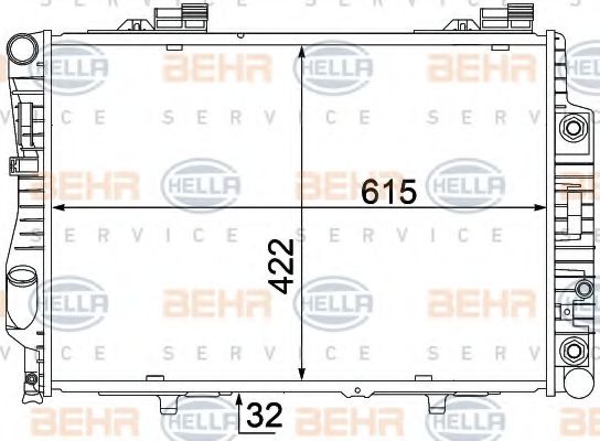 BEHR HELLA SERVICE 8MK 376 711-234