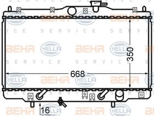 BEHR HELLA SERVICE 8MK 376 724-511