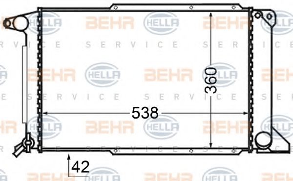 BEHR HELLA SERVICE 8MK 376 727-761