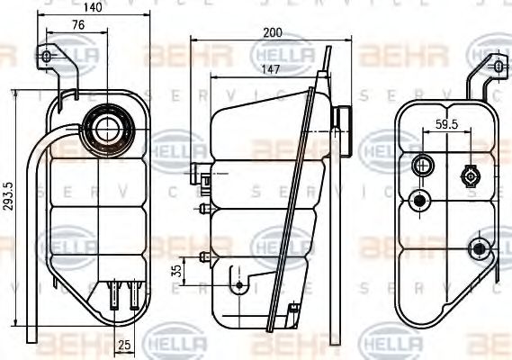 BEHR HELLA SERVICE 8MA 376 755-821