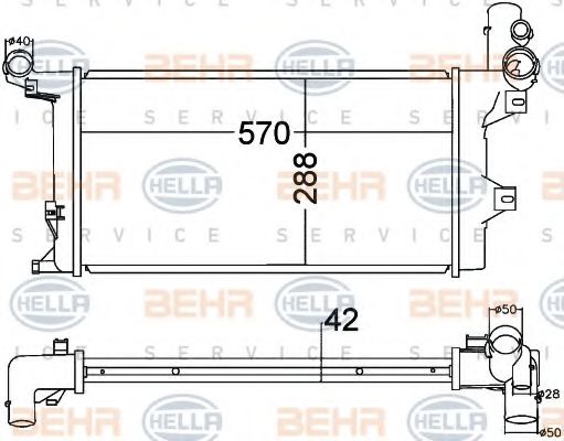 BEHR HELLA SERVICE 8MK 376 758-031