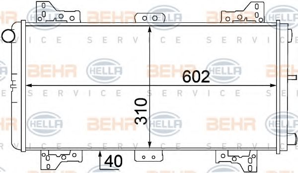 BEHR HELLA SERVICE 8MK 376 767-771