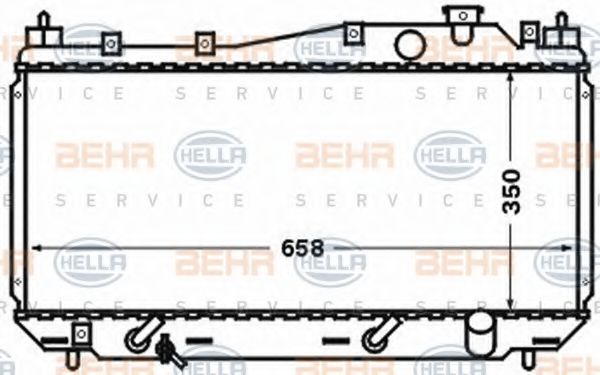 BEHR HELLA SERVICE 8MK 376 768-301