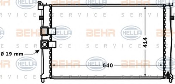 BEHR HELLA SERVICE 8MK 376 771-431