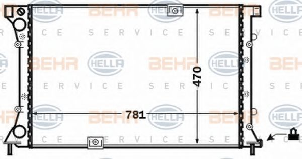 BEHR HELLA SERVICE 8MK 376 771-771