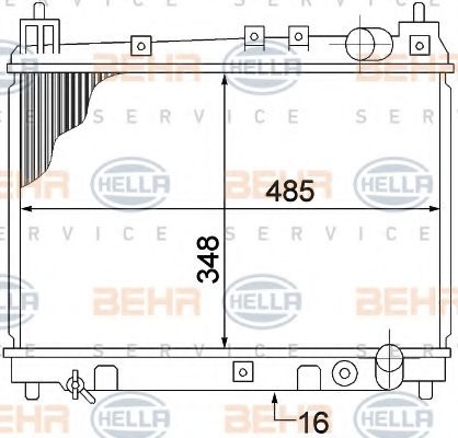 BEHR HELLA SERVICE 8MK 376 773-481