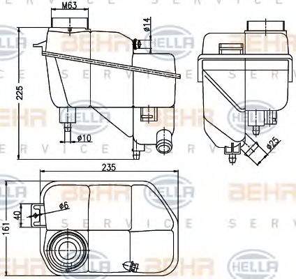 BEHR HELLA SERVICE 8MA 376 789-701