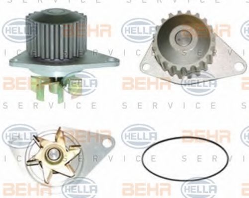 BEHR HELLA SERVICE 8MP 376 800-201