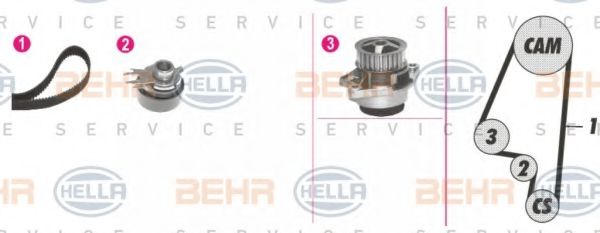 BEHR HELLA SERVICE 8MP 376 800-891