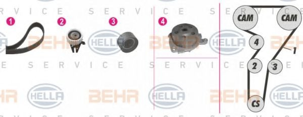 BEHR HELLA SERVICE 8MP 376 803-831