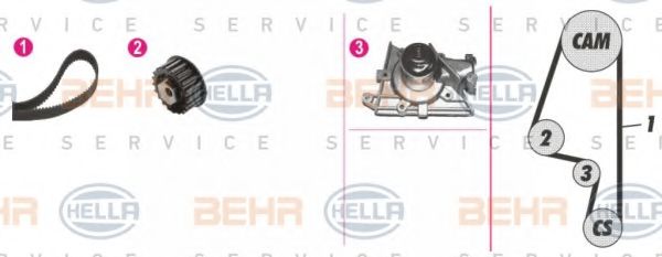 BEHR HELLA SERVICE 8MP 376 805-871